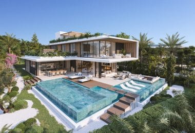 Ostateczny rozwój pięciu luksusowych willi w forum Camojan w pobliżu Golden Milea Marbella