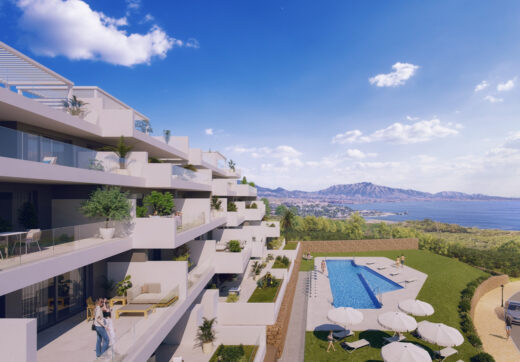 Pure Sun Residences, modern design apartments and penthouses in Manilva
