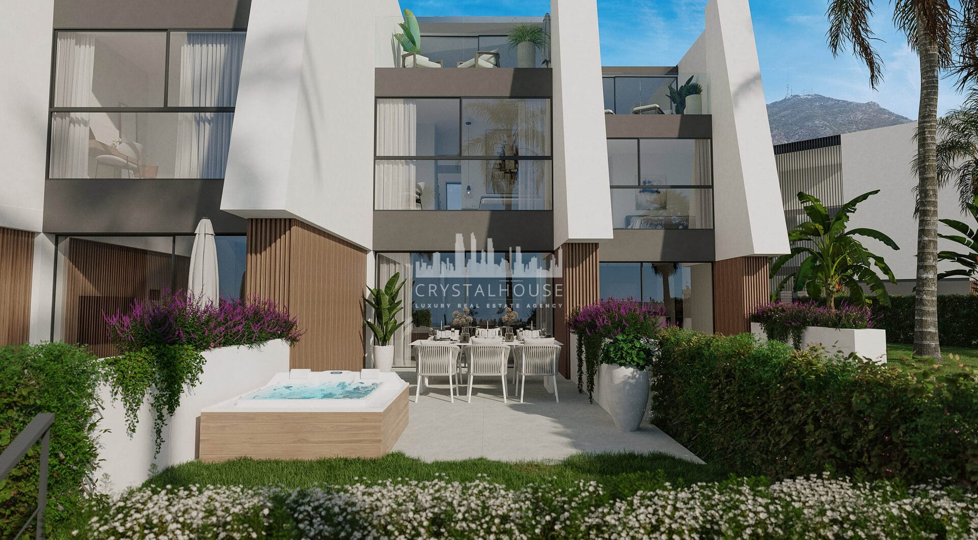 Azure Bay, elegant townhouses in a privileged position in Fuengirola.