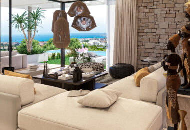7 Diamond Villas, luxury and sea views in Benalmádena.