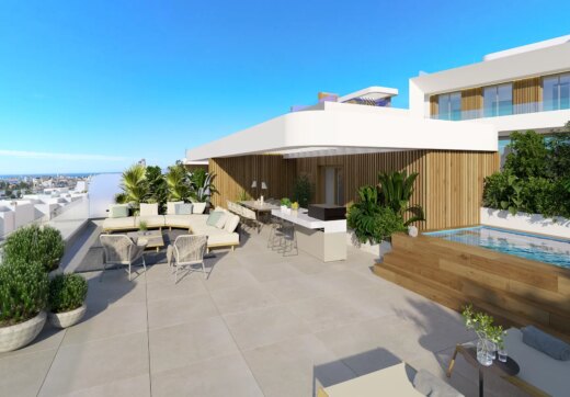 Boutique style homes in a golf setting
