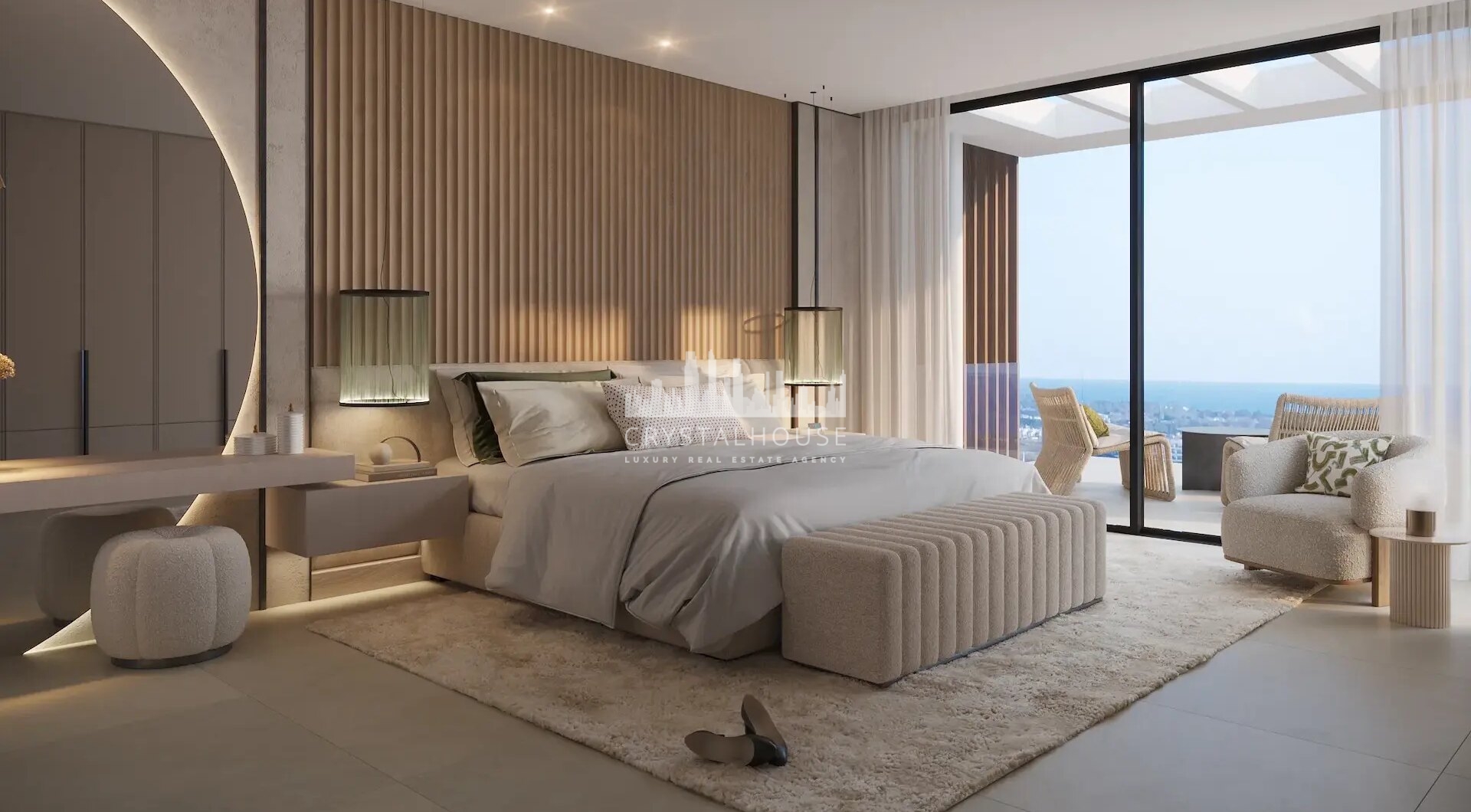 Luxury villas in a tranquil setting