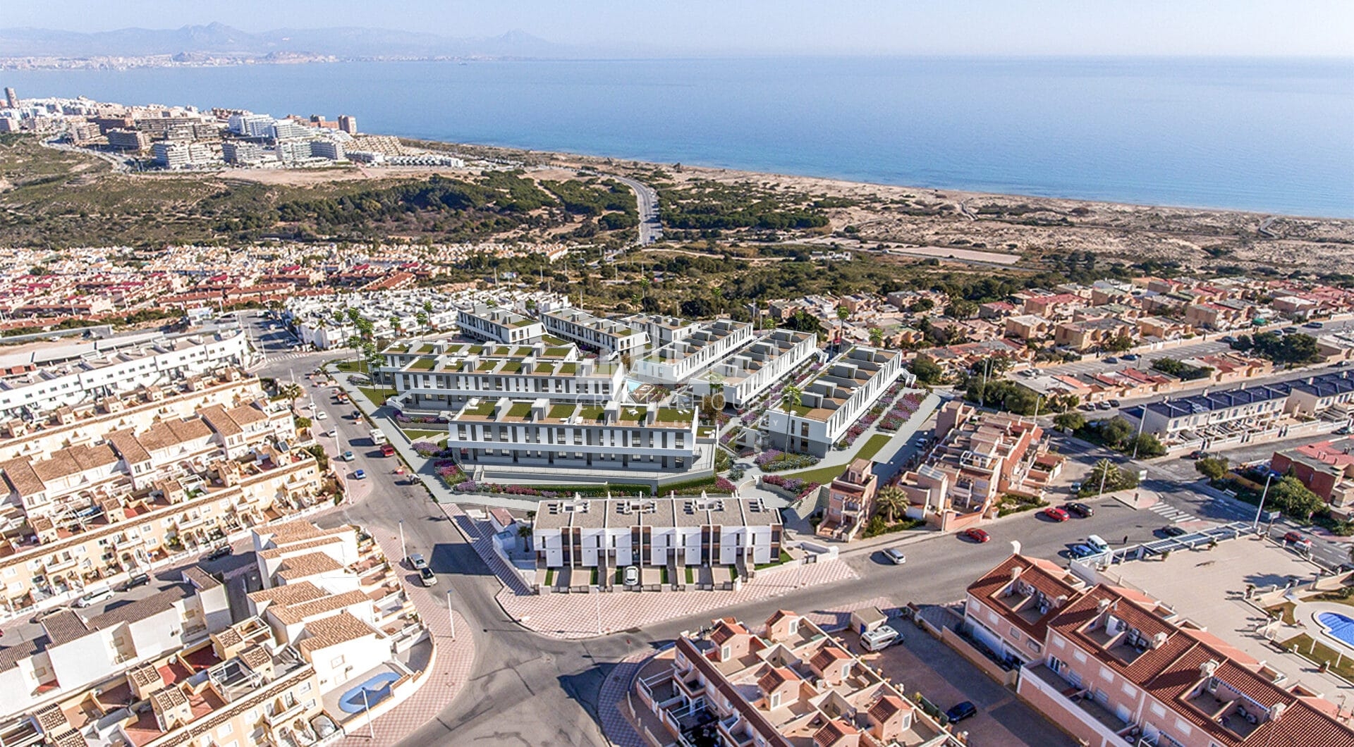 Iconic, contemporary apartments with seaviews in Gran Alacant, Alicante