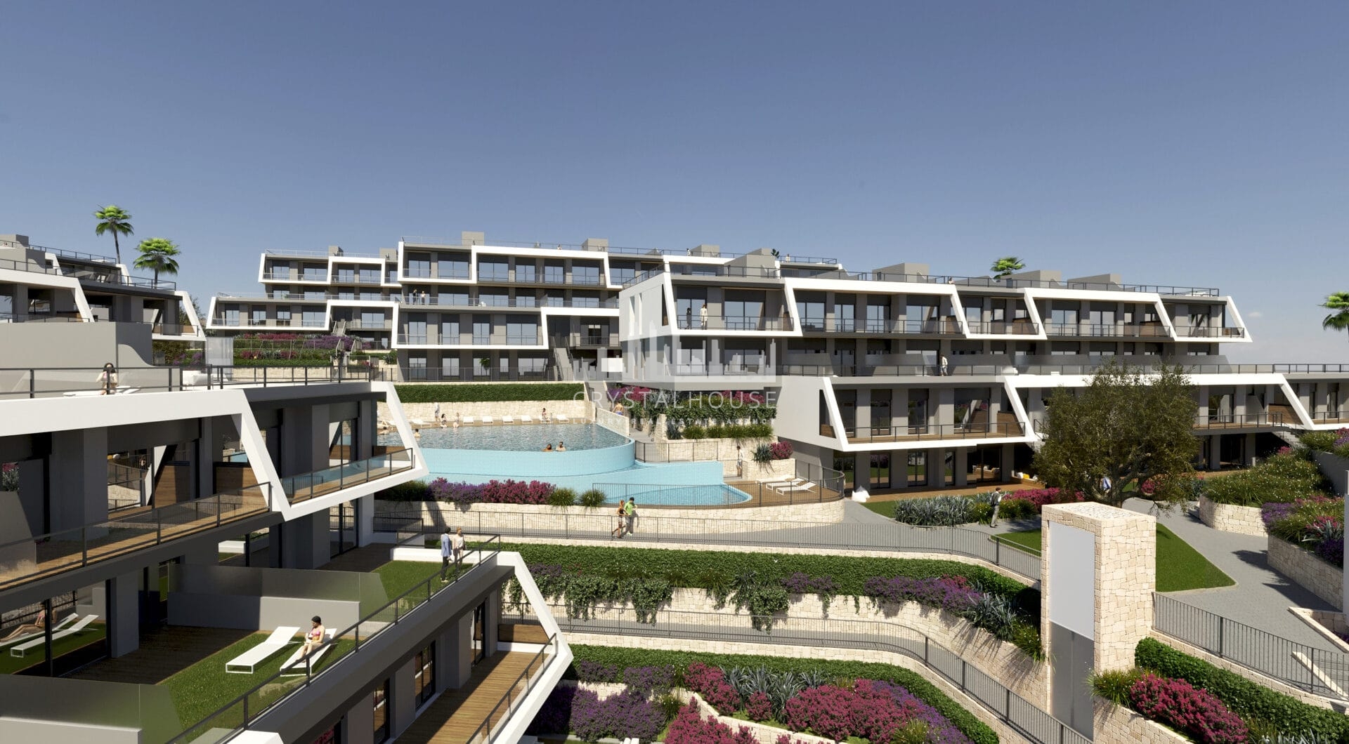 Iconic, contemporary apartments with seaviews in Gran Alacant, Alicante