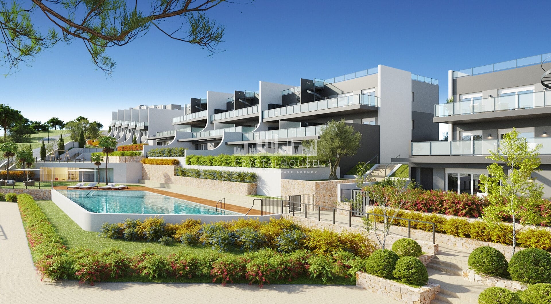 Breeze, modern apartments and townhouses on the sunny Costa Blanca.