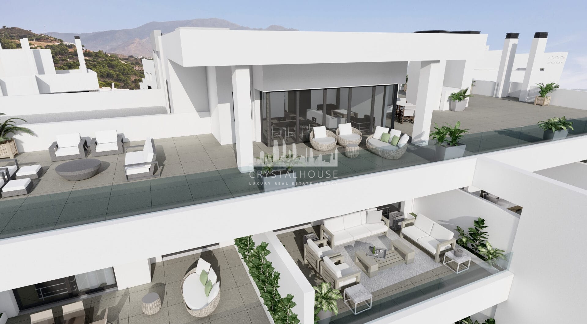 Contemporary duplex in a presigious urbanization