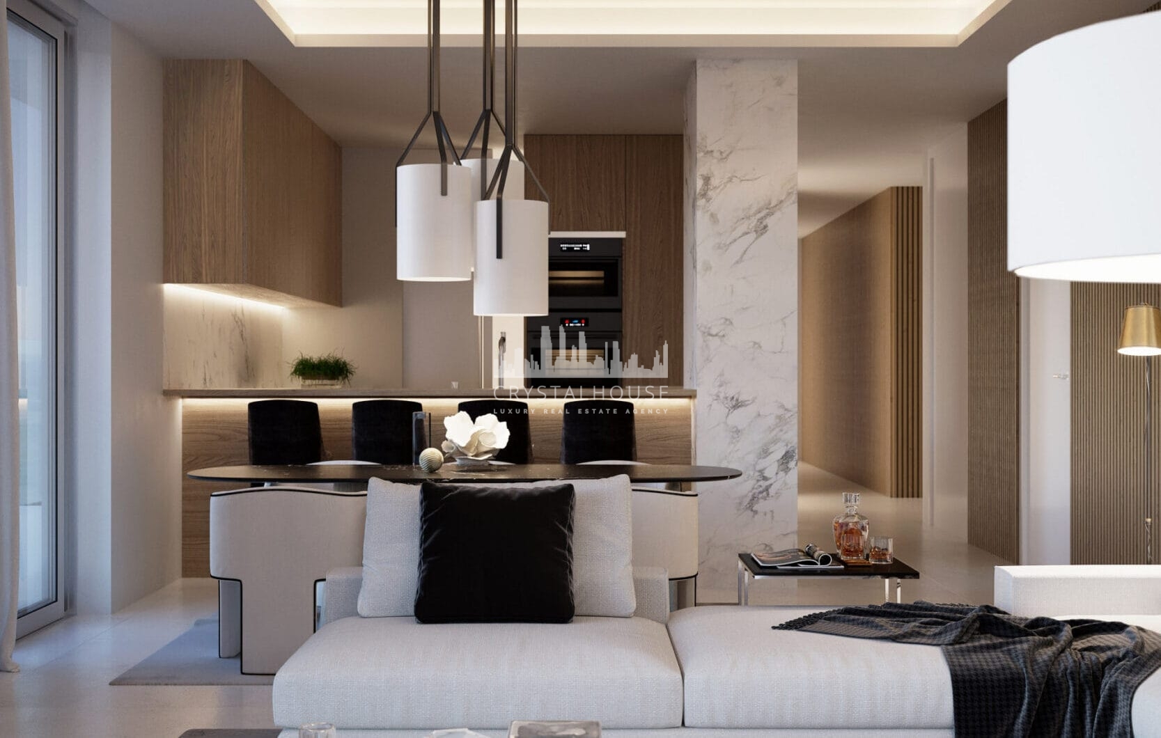 SPECTACULAR 4-BEDROOM LUXURY 19th FLOOR APARTMENT FRONTLINE BEACH MALAGA CITY