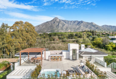 Exclusive six bedroom, south facing villa in the prestigious gated community, Villas Del Marquez on Marbella's Golden Mile