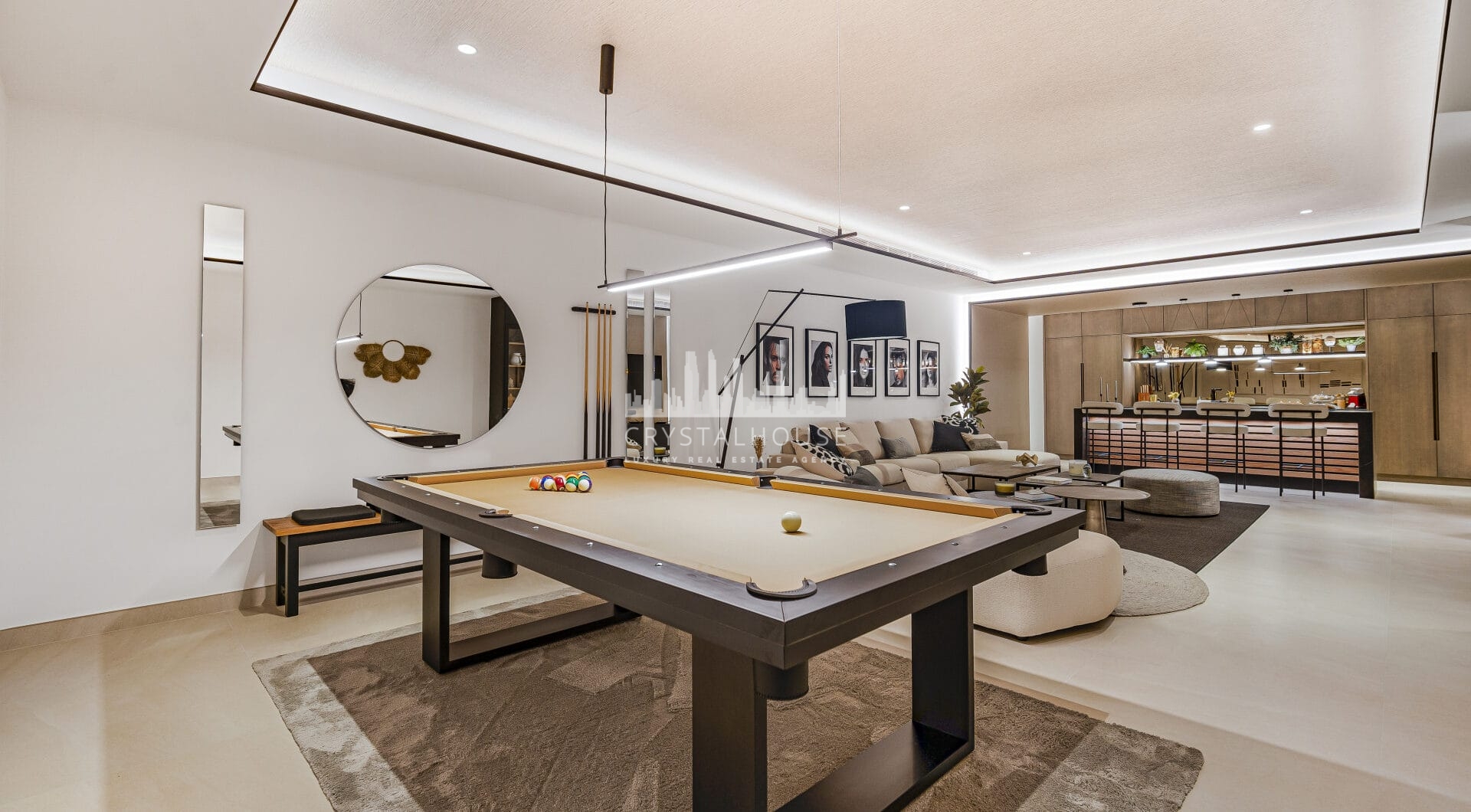 Exclusive six bedroom, south facing villa in the prestigious gated community, Villas Del Marquez on Marbella's Golden Mile