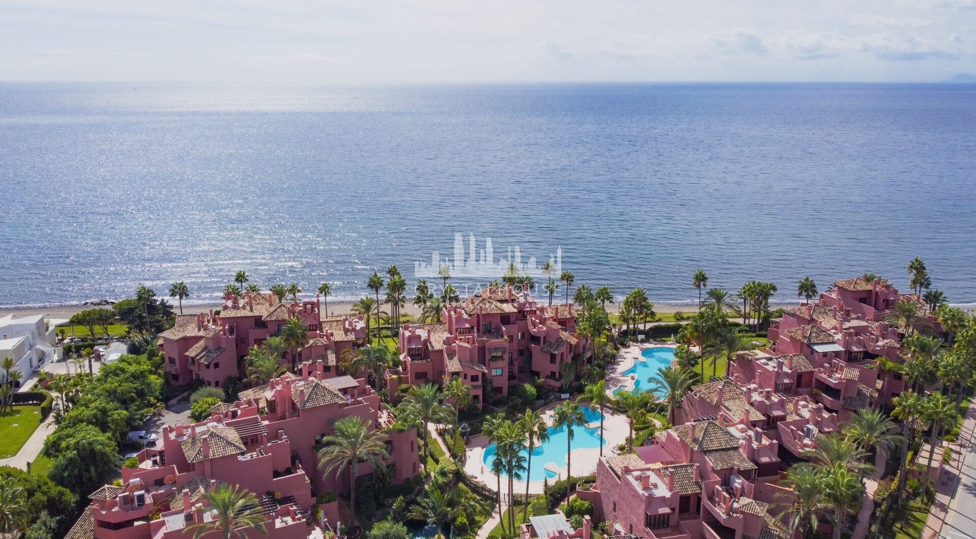 Impressive three bedroom south facing duplex penthouse in the prestigious and gated beachfront community Menara Beach with sea views
