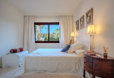 Impressive three bedroom south facing duplex penthouse in the prestigious and gated beachfront community Menara Beach with sea views