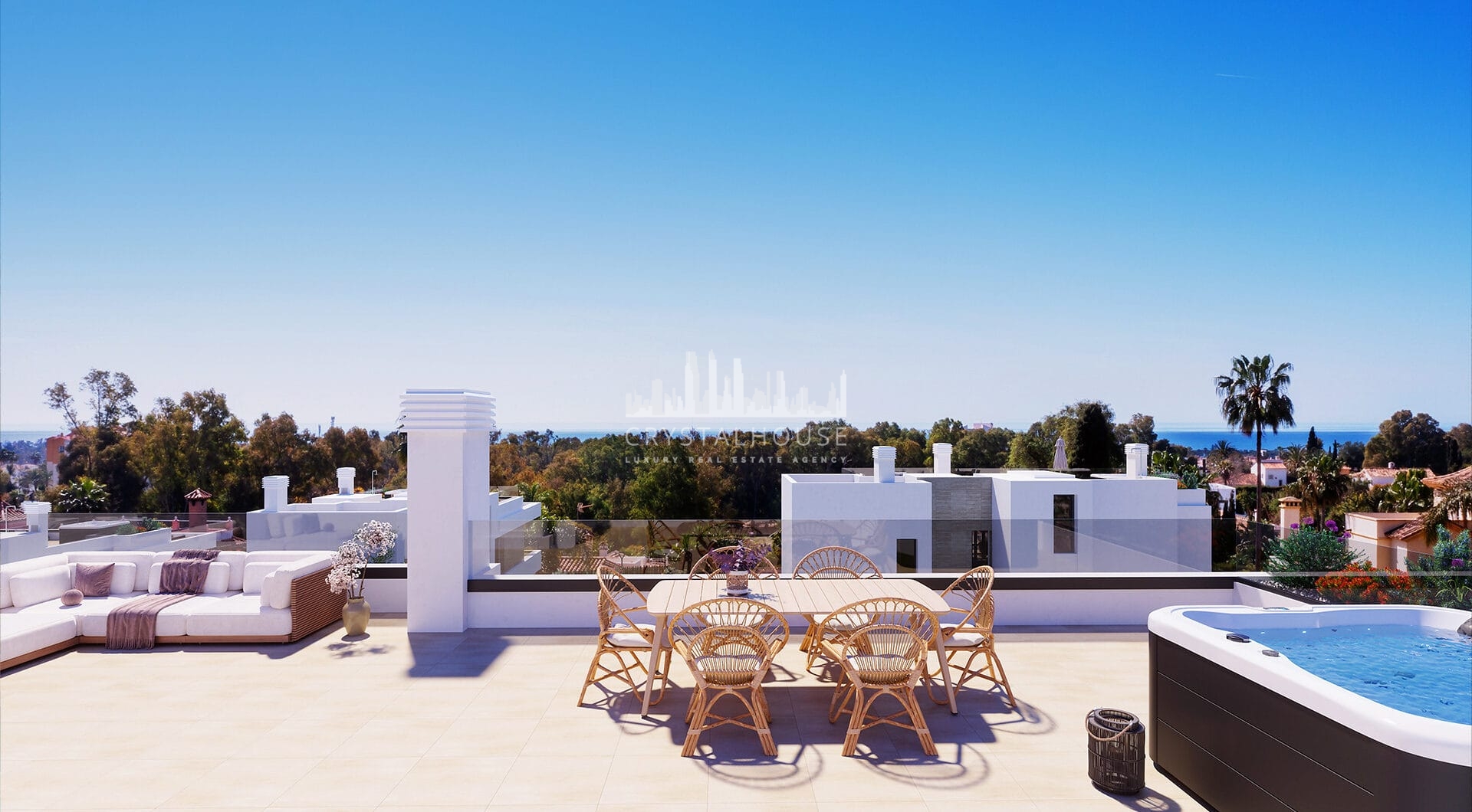 Seven luxury villas in a prime location close to Puerto Banús