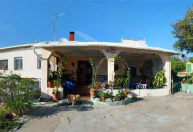 Good value rustic house with a big plot