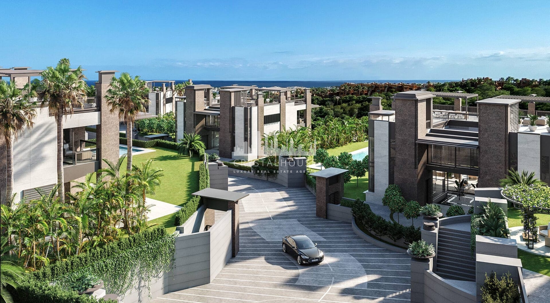 One of the most luxurious new developments being built within walking distance from the famous port of Puerto Banus in Marbella.