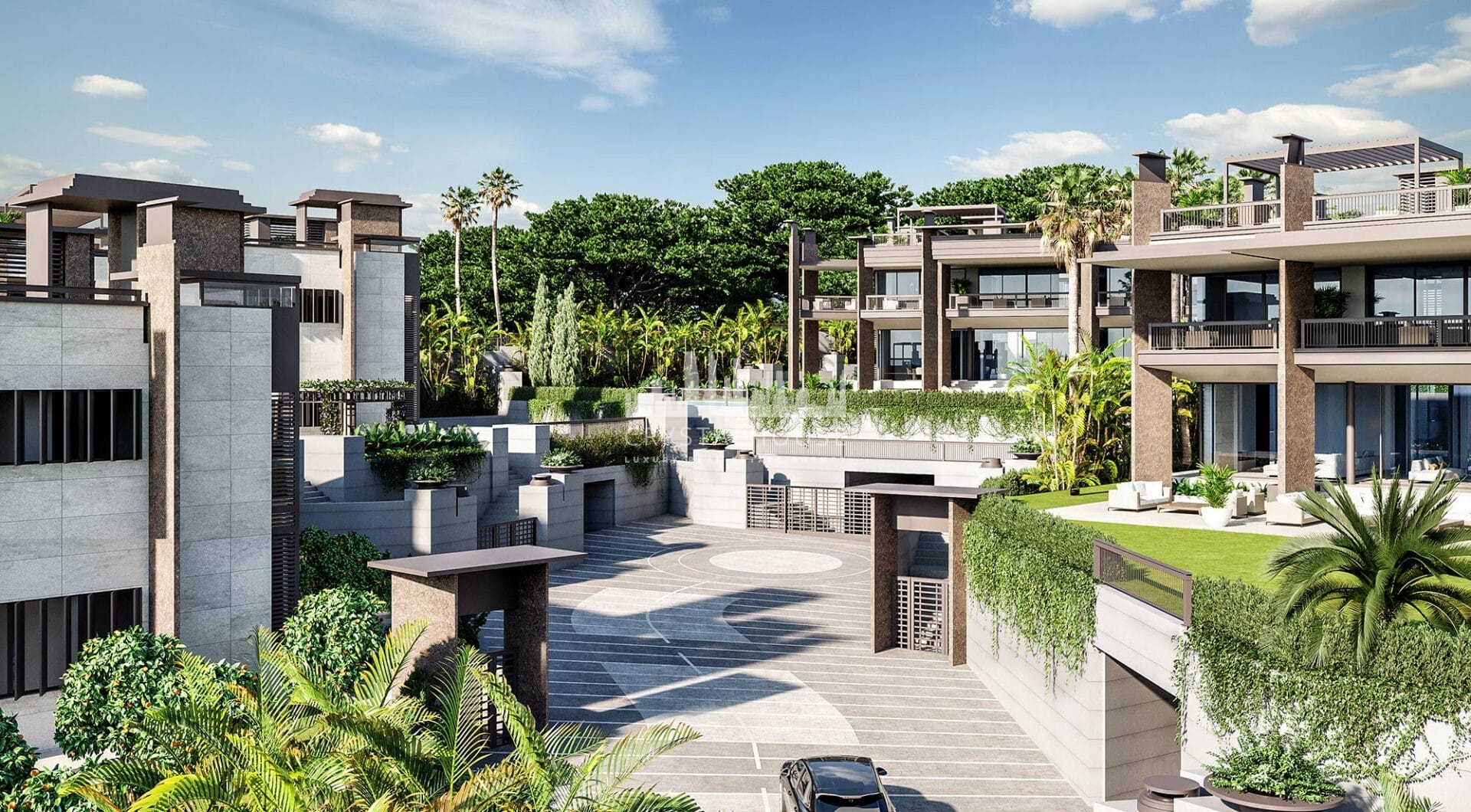 One of the most luxurious new developments being built within walking distance from the famous port of Puerto Banus in Marbella.