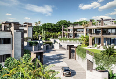 One of the most luxurious new developments being built within walking distance from the famous port of Puerto Banus in Marbella.