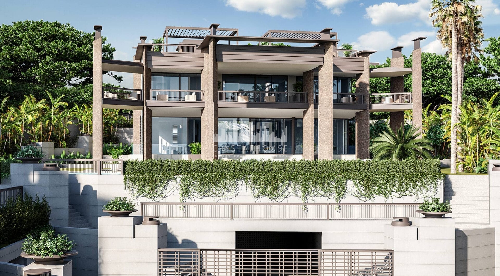 One of the most luxurious new developments being built within walking distance from the famous port of Puerto Banus in Marbella.