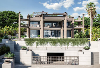 One of the most luxurious new developments being built within walking distance from the famous port of Puerto Banus in Marbella.
