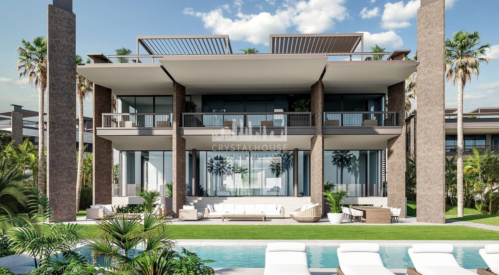 One of the most luxurious new developments being built within walking distance from the famous port of Puerto Banus in Marbella.