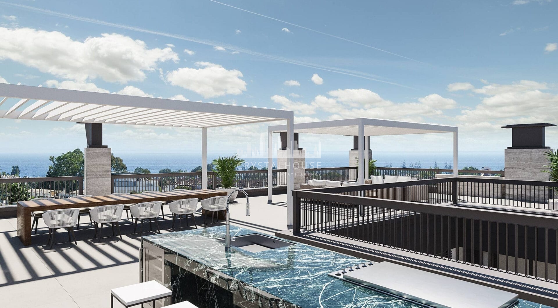 One of the most luxurious new developments being built within walking distance from the famous port of Puerto Banus in Marbella.