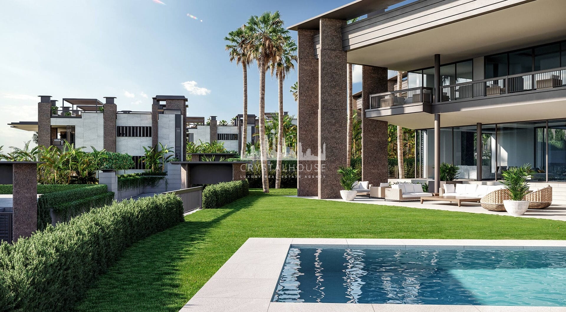 One of the most luxurious new developments being built within walking distance from the famous port of Puerto Banus in Marbella.