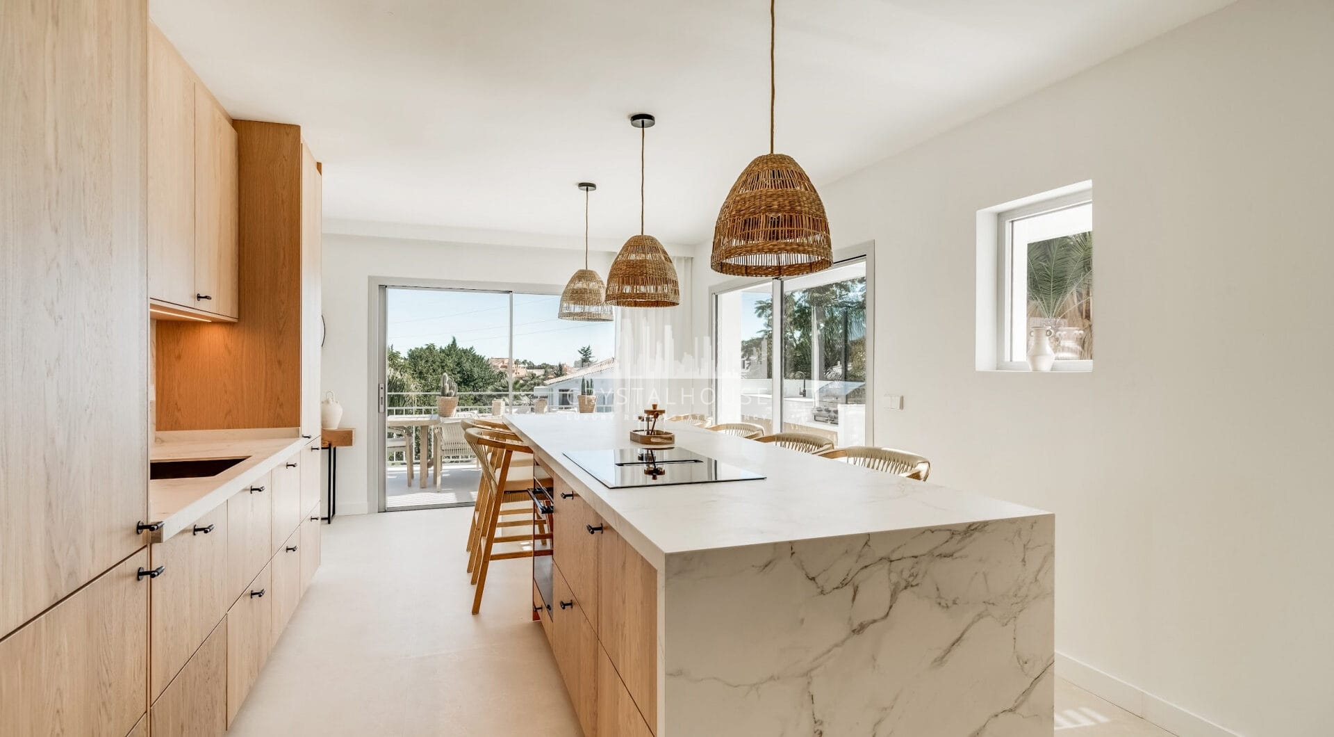 Renovated villa in two levels in Nueva Andalucia