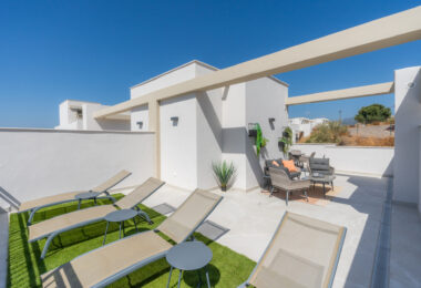 Almazara Views, contemporary townhouses fully integrated in nature.