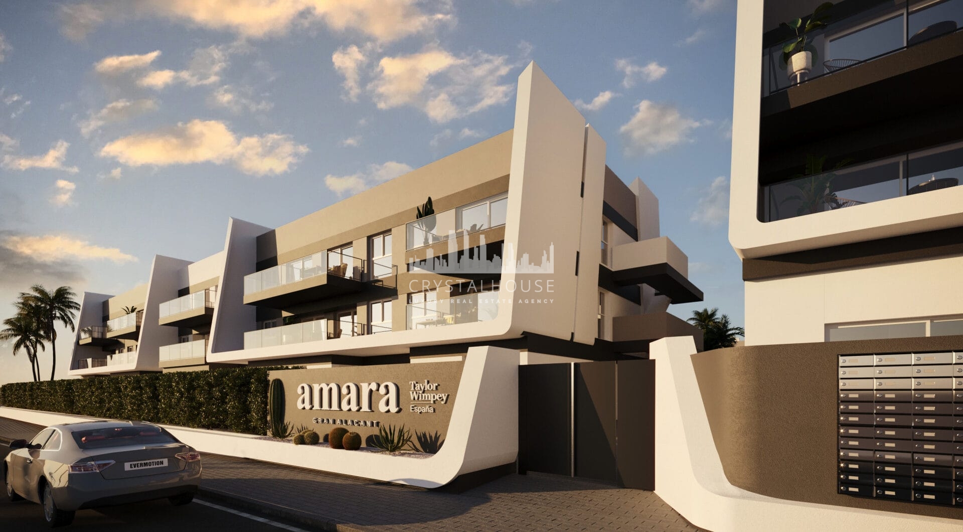 Amara, carefully designed apartments in Gran Alacant.