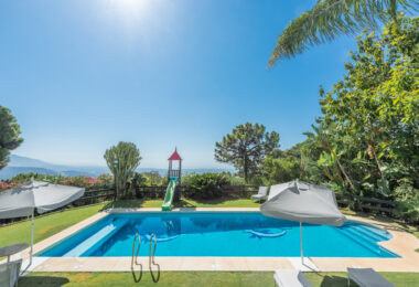 Wonderful villa in La Zagaleta, with sea views and an indoor swimming pool and SPA!