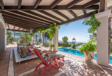 Wonderful villa in La Zagaleta, with sea views and an indoor swimming pool and SPA!