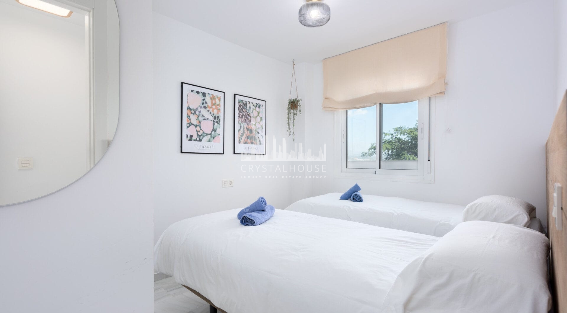 Completed in 2021, this beautiful 2 bedroom, 2 bathroom penthouse is fully furnished and ready to move int