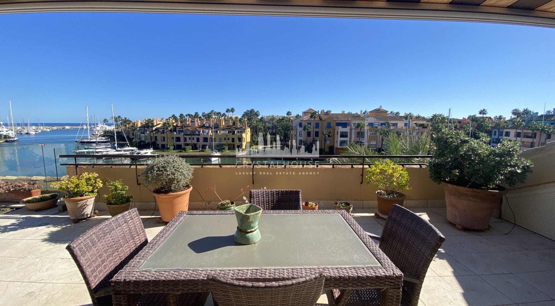 Luxury Duplex Penthouse with Stunning Marina and Sea Views