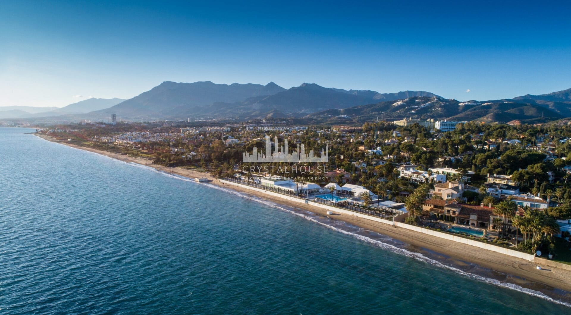 CASA DE JABALI Prime Frontline Beach Estate in Los Monteros