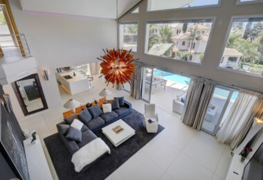 Stunning five-bedroom villa in the exclusive Golf Valley of Nueva Andalucia, Marbella