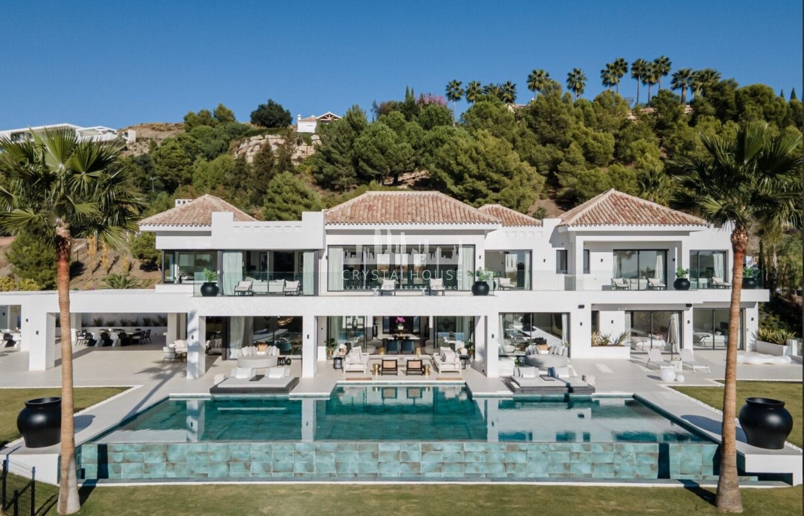 Villa with sea views Marbella golf country club
