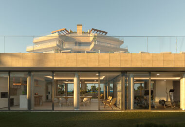 Sophisticated Newly Built Residence in a Prime Beachfront Location