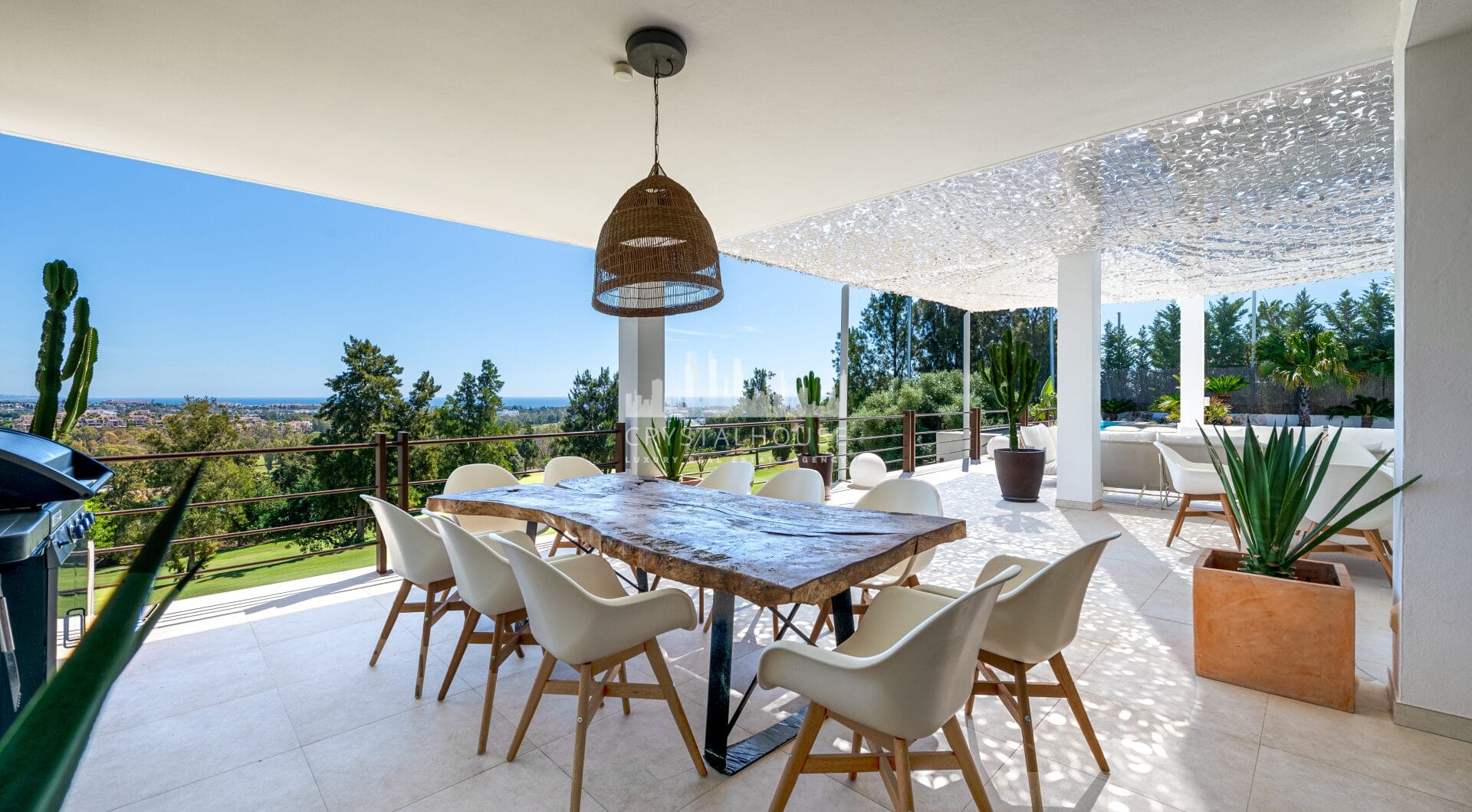 Casa Leon - Frontline Golf Villa, Panoramic Sea Views, La Alqueria