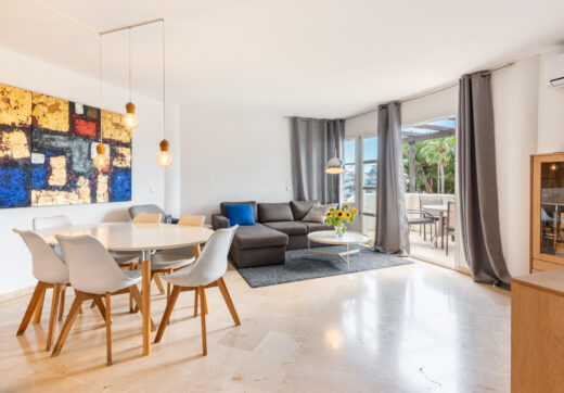 Updated Penthouse in Mijas Golf with Stunning Views