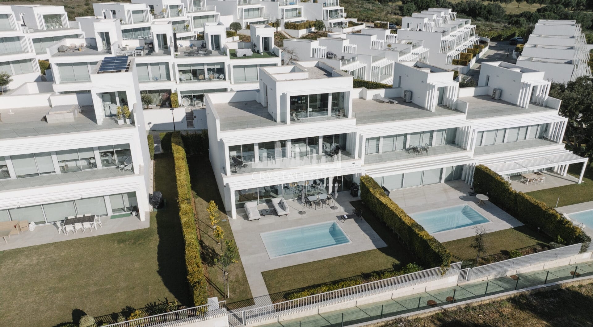 Casa Iryna - Five bedroom frontline golf villa with panoramic sea views in Sotogrande
