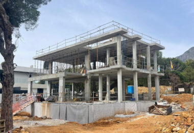 Brand new six bedroom villa under construction in Rocio de Nagueles, Marbella with sea and mountain views