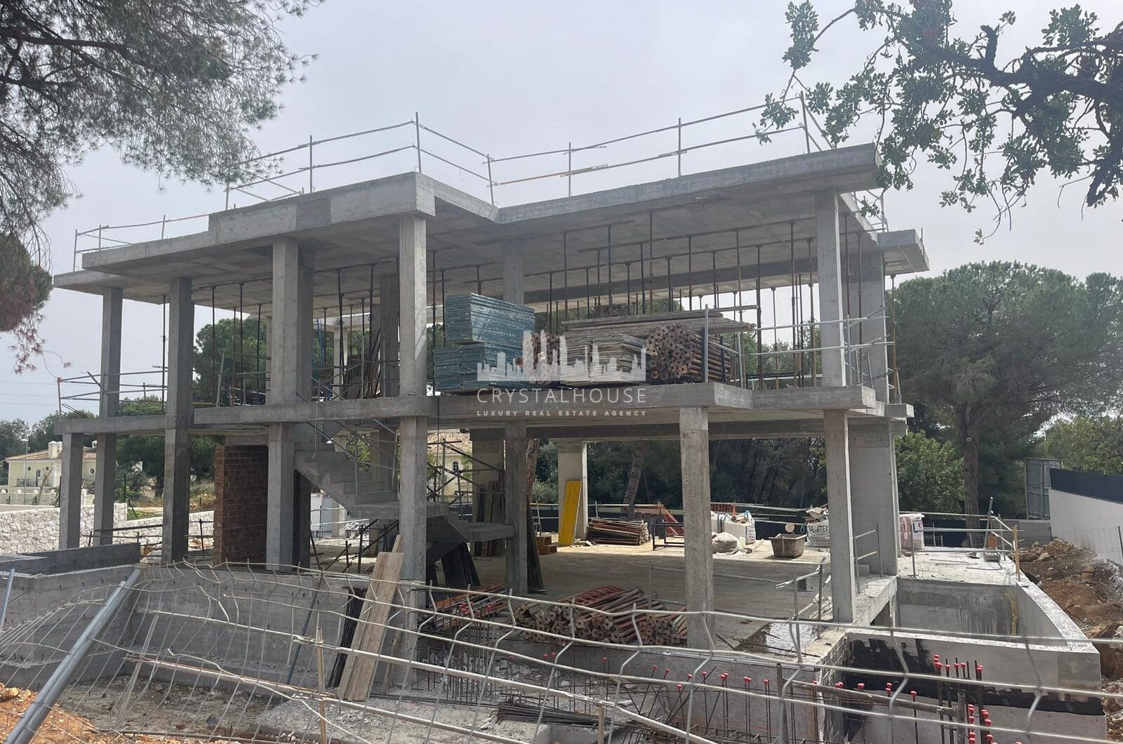Brand new six bedroom villa under construction in Rocio de Nagueles, Marbella with sea and mountain views