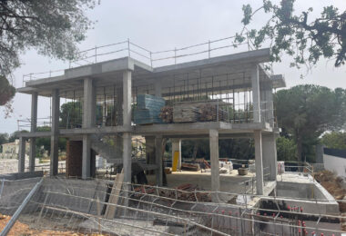 Brand new six bedroom villa under construction in Rocio de Nagueles, Marbella with sea and mountain views