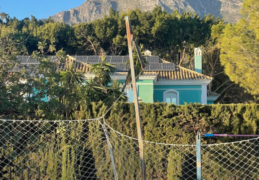 Brand new six bedroom villa under construction in Rocio de Nagueles, Marbella with sea and mountain views