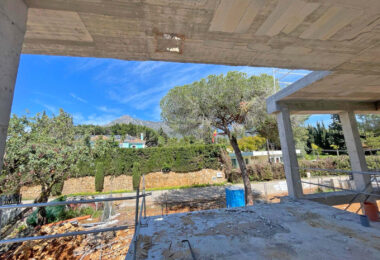 Brand new six bedroom villa under construction in Rocio de Nagueles, Marbella with sea and mountain views