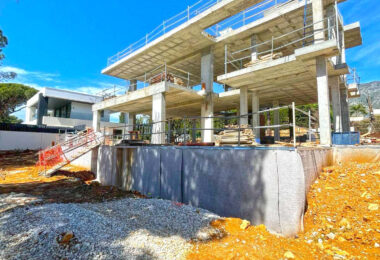 Brand new six bedroom villa under construction in Rocio de Nagueles, Marbella with sea and mountain views