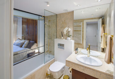 Stunning two bedroom south west facing elevated ground floor apartment in the heart of Marbella's Golden Mile