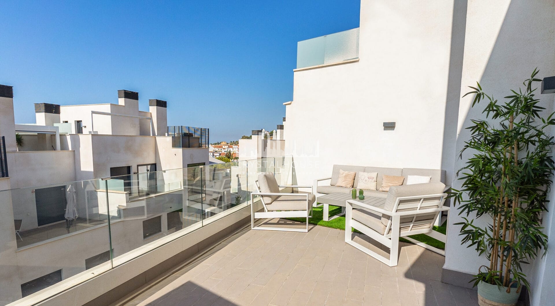Exclusive home in a modern residential complex.