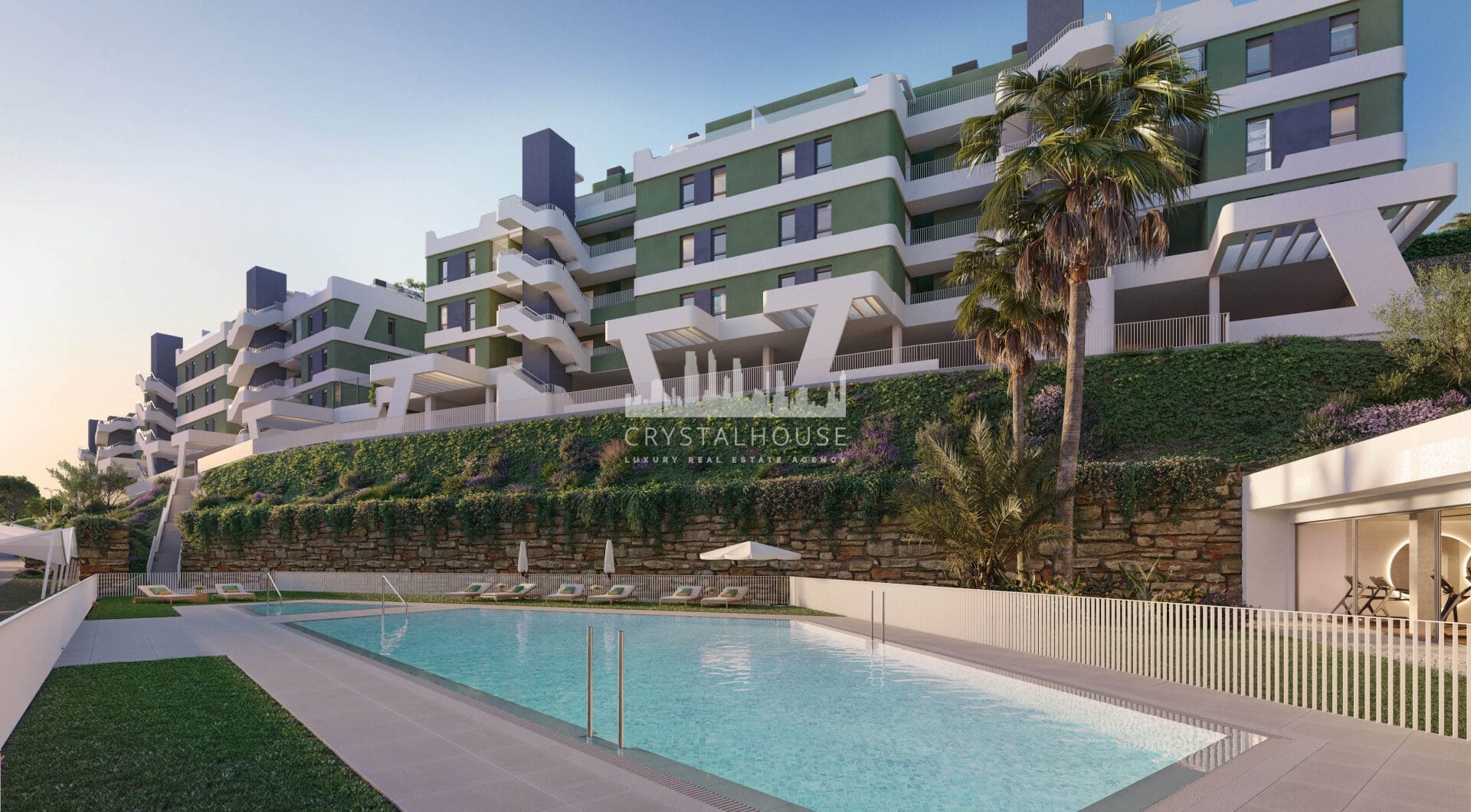 Bahía, luxury residences integrated in Nature by the golf in Mijas