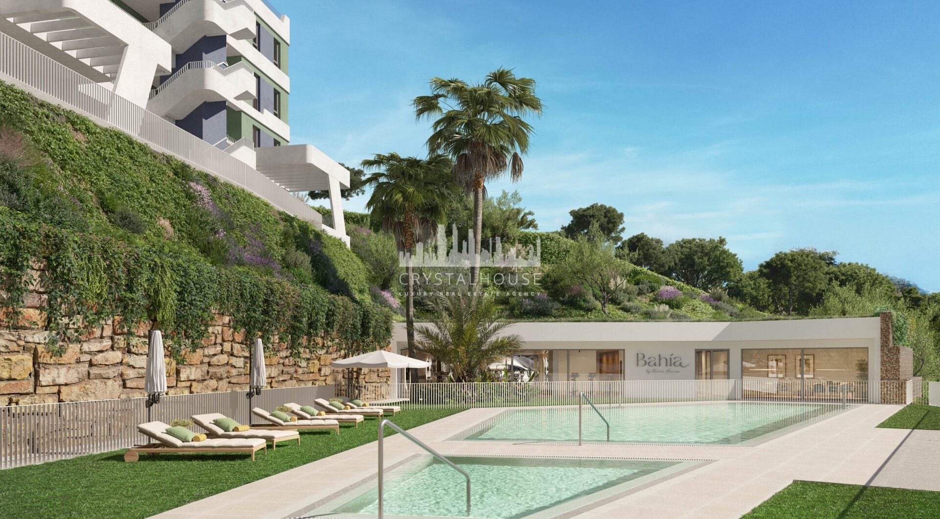 Bahía, luxury residences integrated in Nature by the golf in Mijas