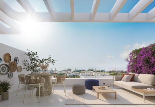 Bahía, luxury residences integrated in Nature by the golf in Mijas
